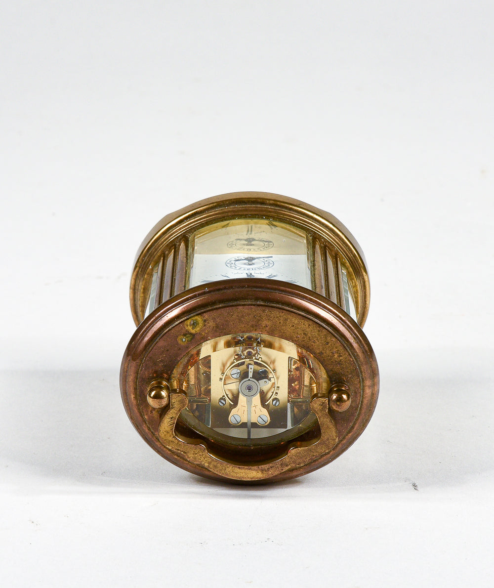 Sveglia orologio cappuccina Mattew Norman London con chiave Italia 1950