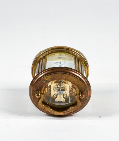 Sveglia orologio cappuccina Mattew Norman London con chiave Italia 1950