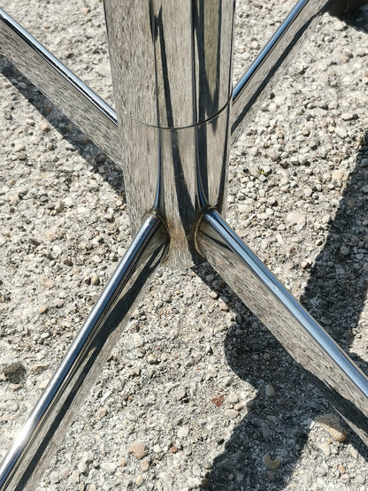 Tavolino design stile Allegri Parma con piano regolabile in  altezza Italia 1960