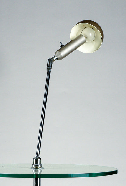 Tavolino da lettura con lampada snodabile by Daniela Puppa and Franco Raggi for Fontana Arte, 1988