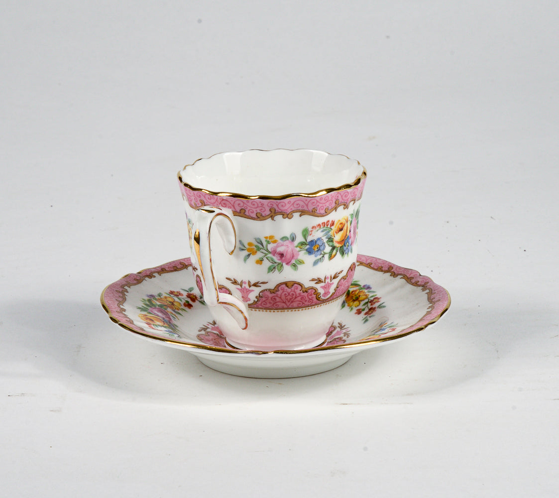 tazzina da the caffe firmata crown stafford shire england