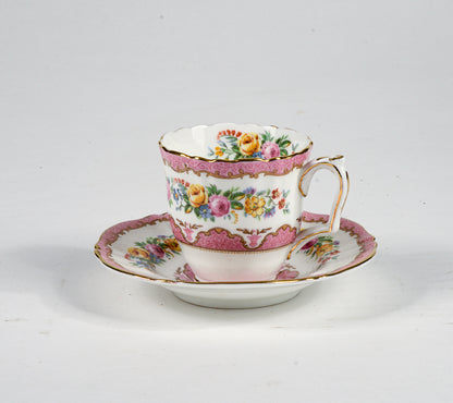tazzina da the caffe firmata crown stafford shire england