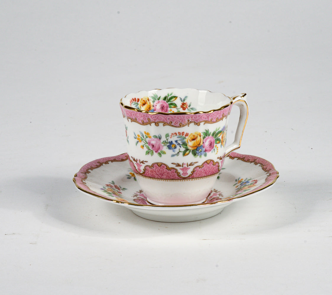 tazzina da the caffe firmata crown stafford shire england