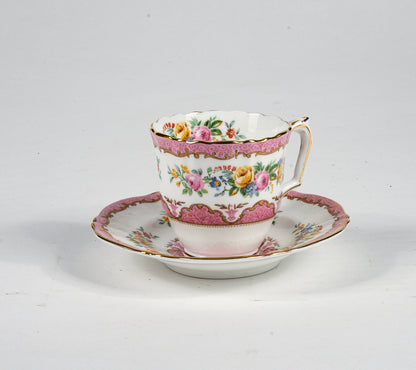 tazzina da the caffe firmata crown stafford shire england