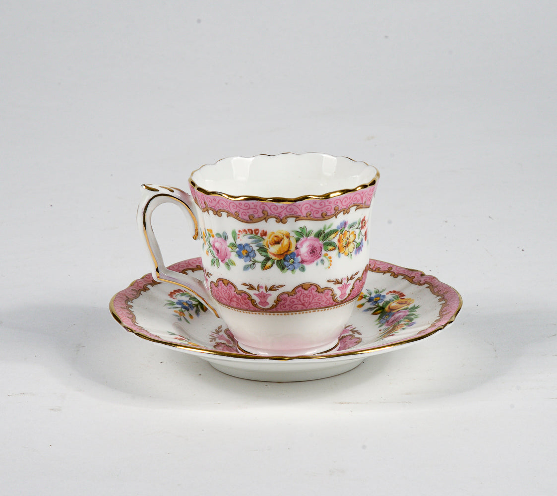tazzina da the caffe firmata crown stafford shire england